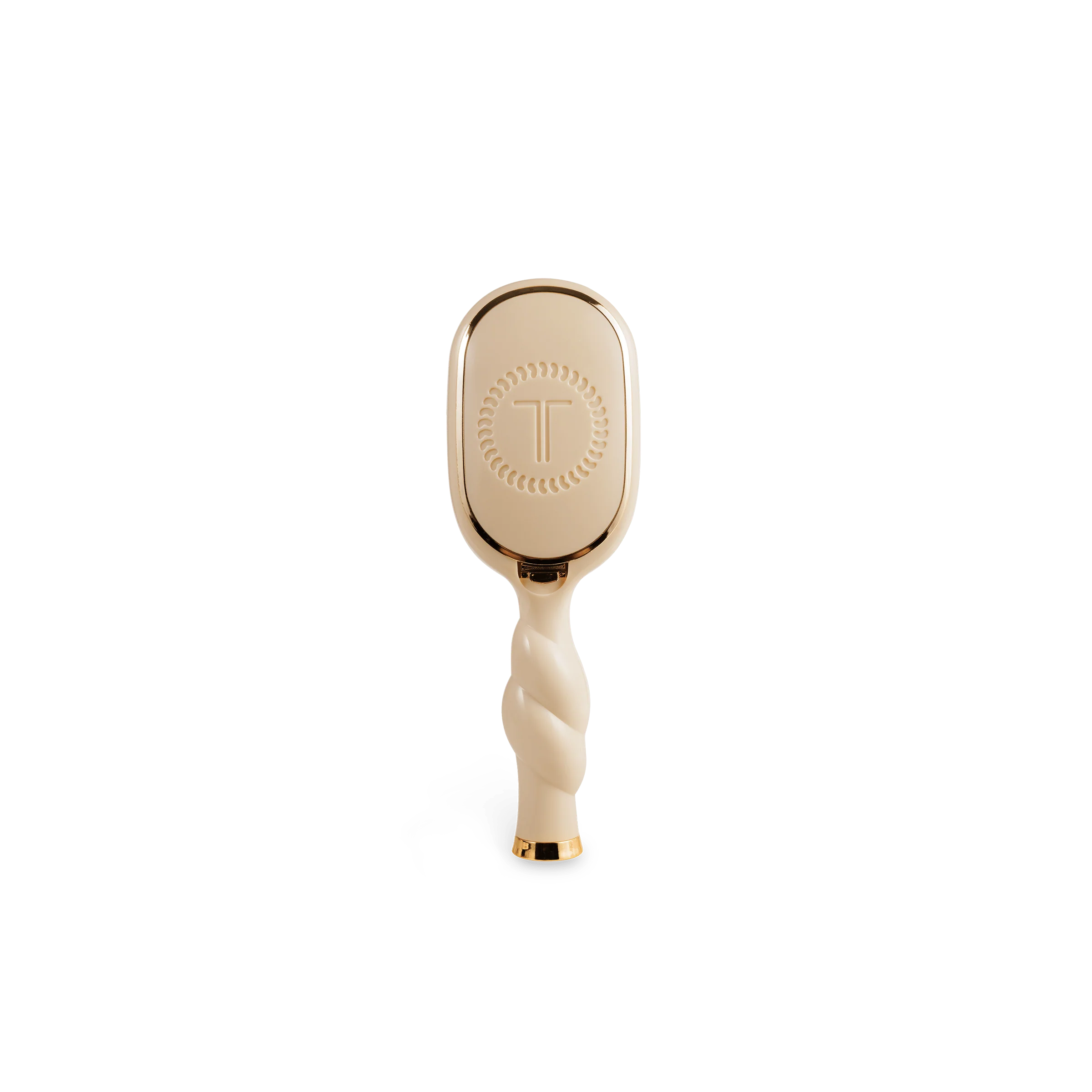 Mini Boar Bristle Hair Brush - Tan - Image 8