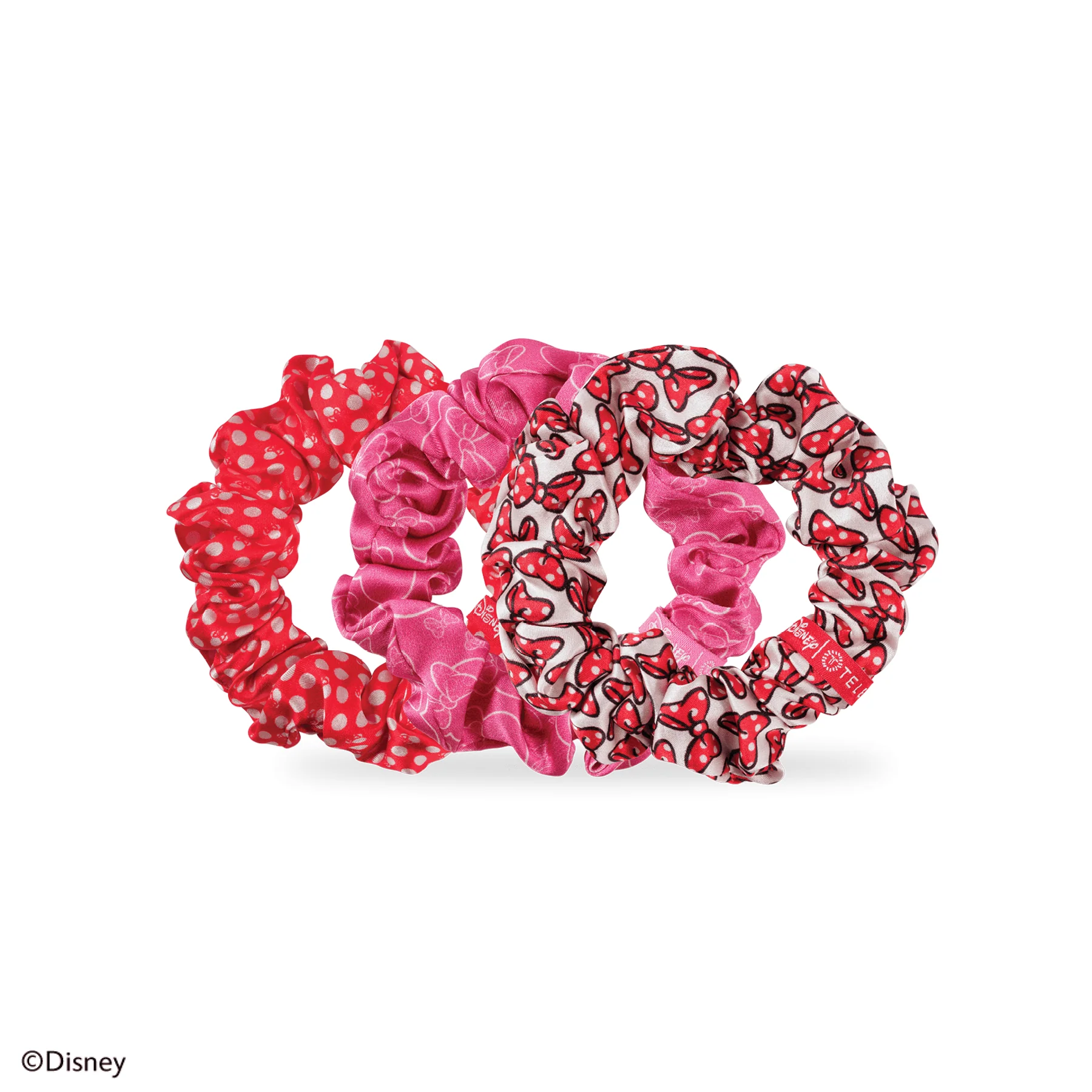 Minnie Mouse Large Silk Scrunchies - Image 2