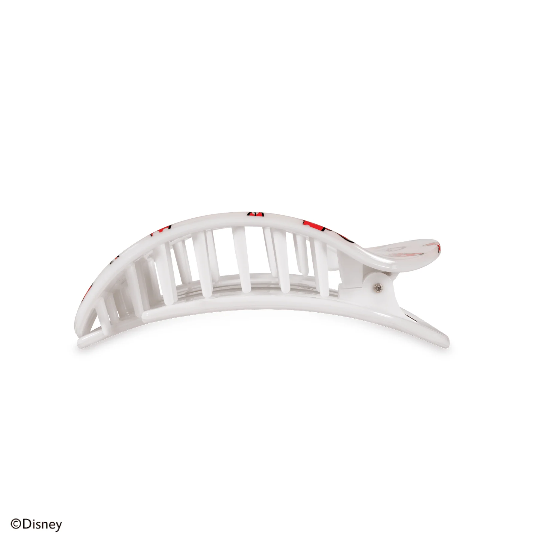 Minnie Mouse Loves Her Bows! Medium Flat Round Hair Clip - Image 3