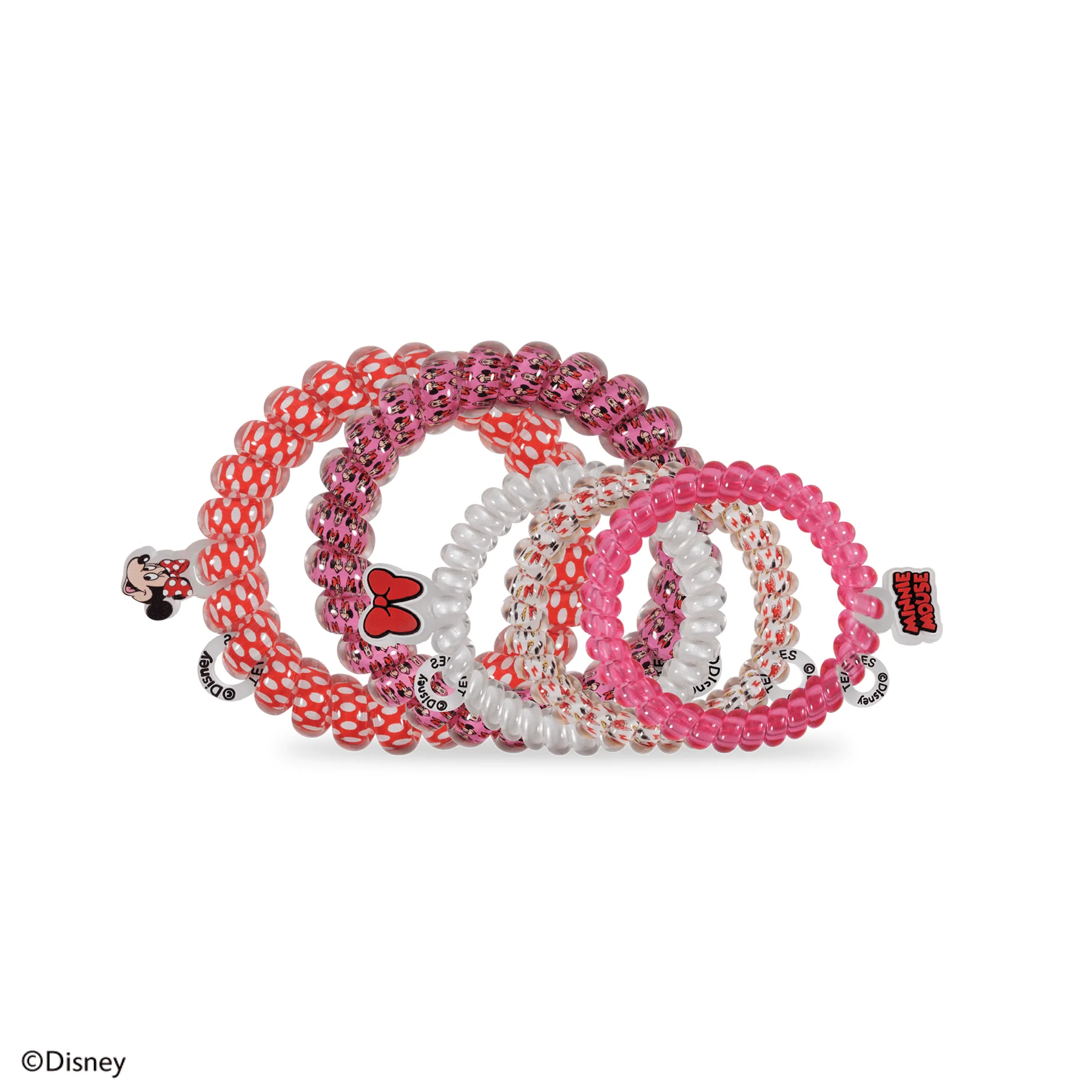 Minnie Mouse Mix Pack Hair Ties - Image 2