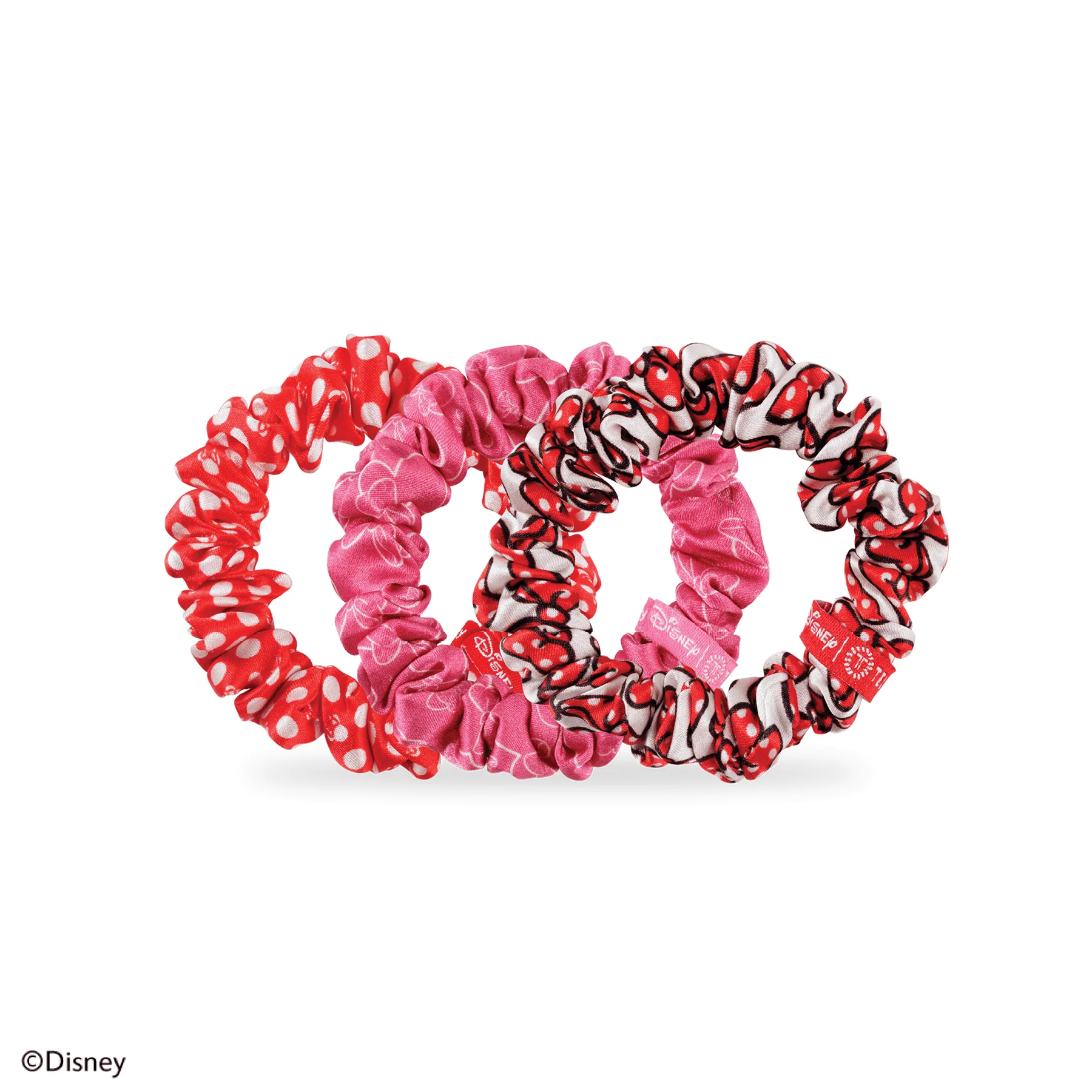 Minnie Mouse Small Silk Scrunchies - Image 2