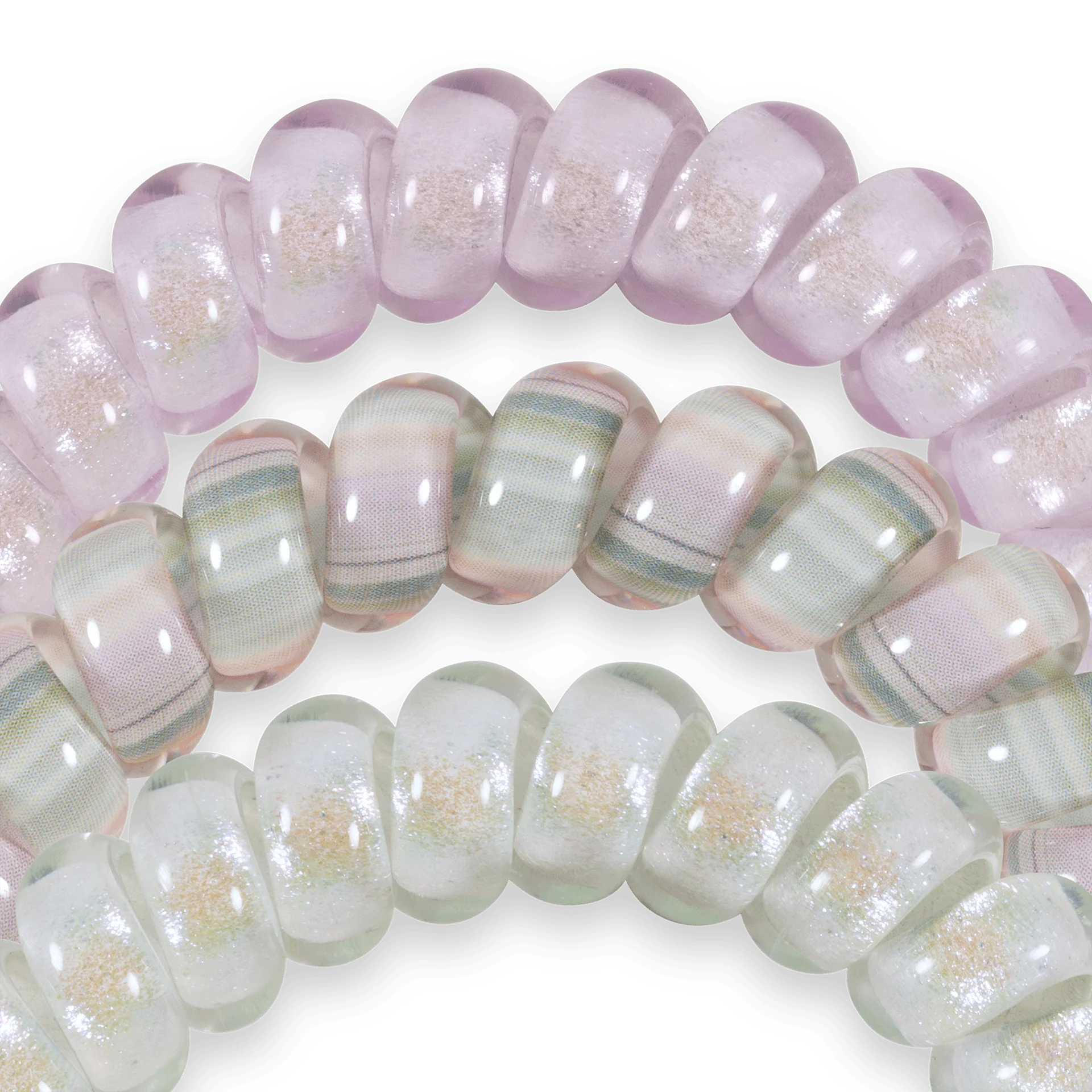 Opal Glow Large Hair Ties - Image 3