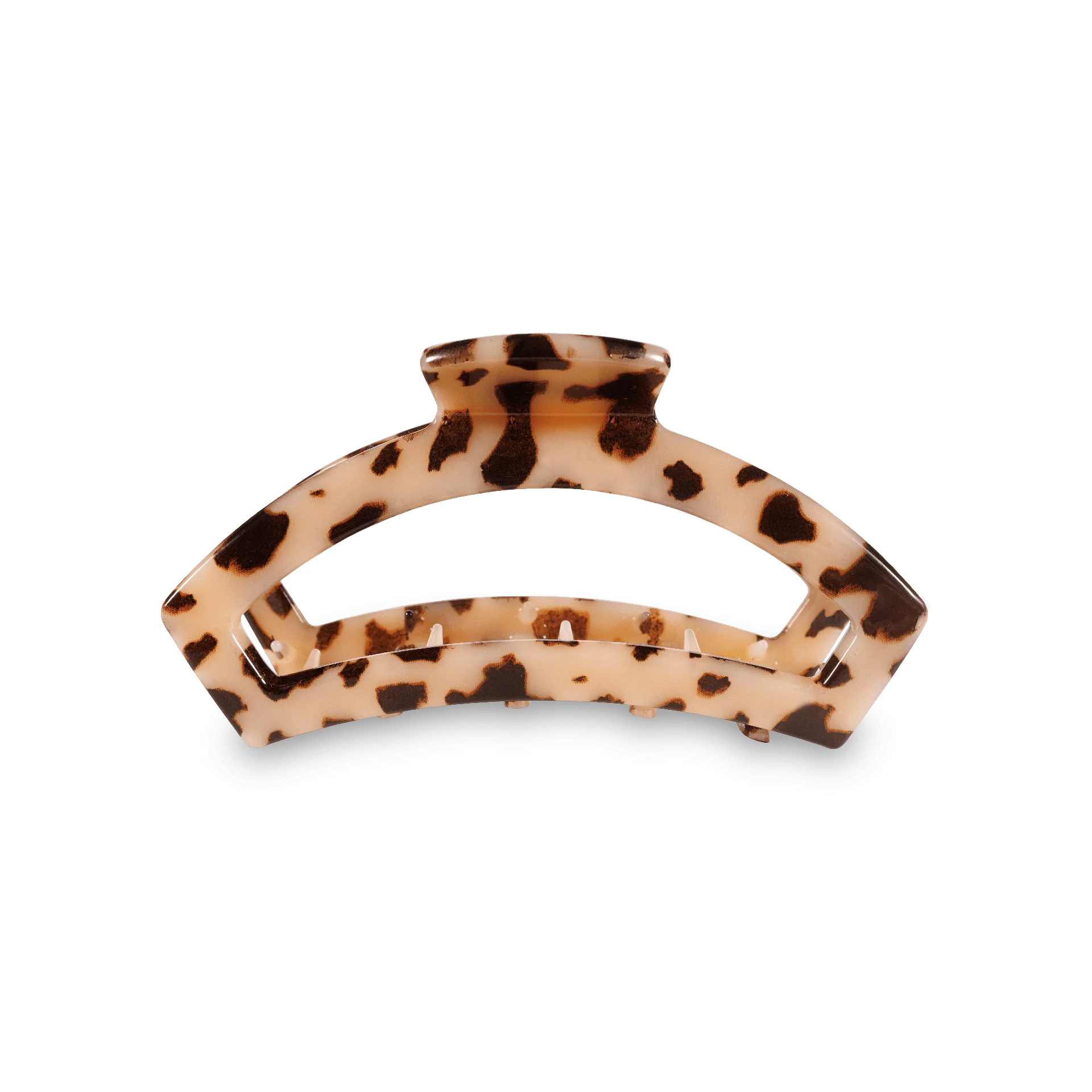 Open Blonde Tortoise Small Claw Hair Clip