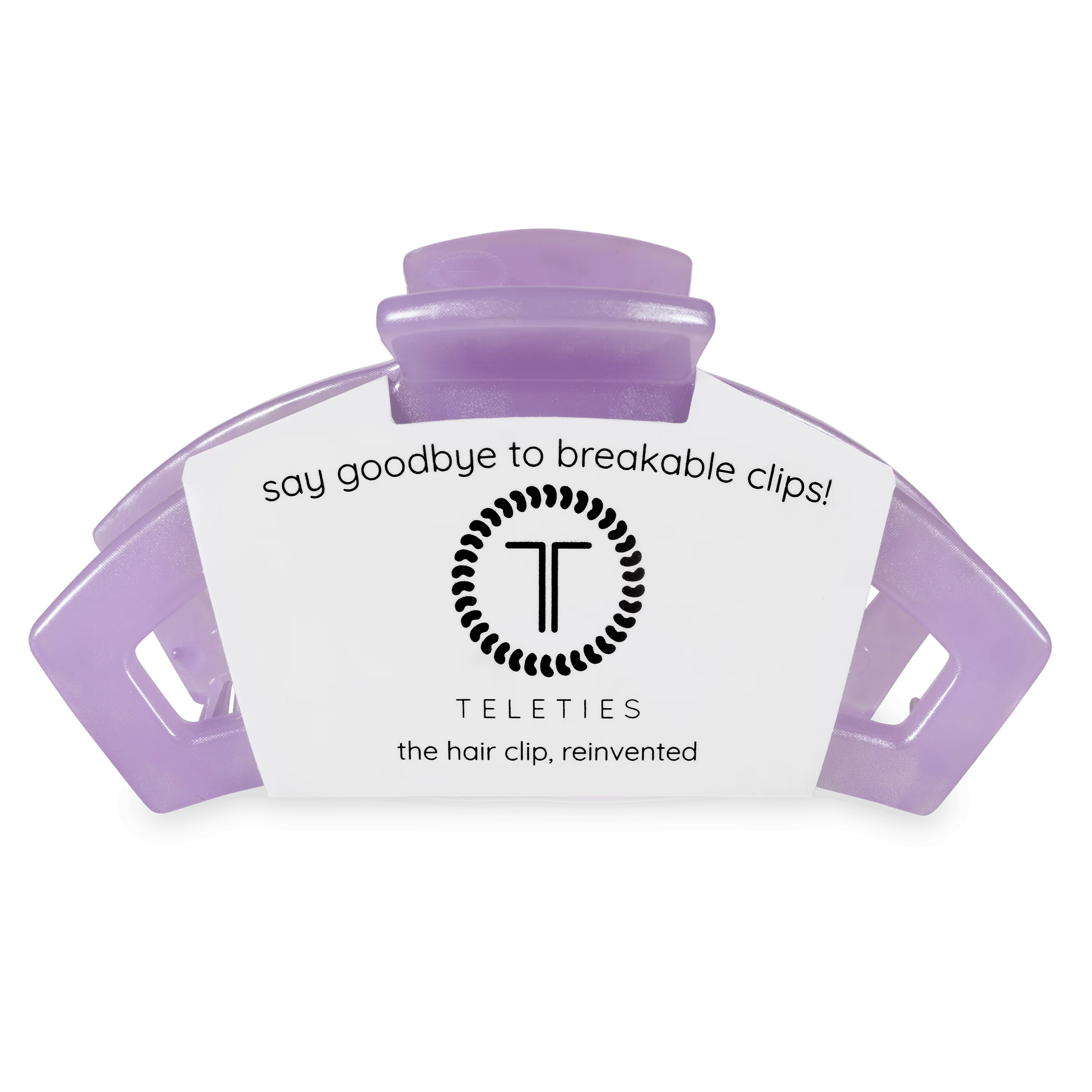 Open Lavender Mist Large Hair Clip - Image 2