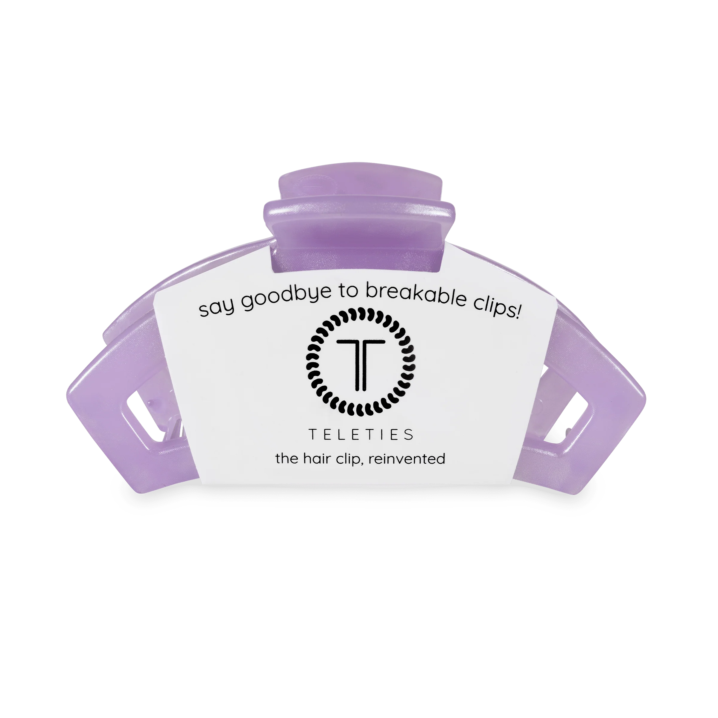 Open Lavender Mist Medium Hair Clip - Image 2