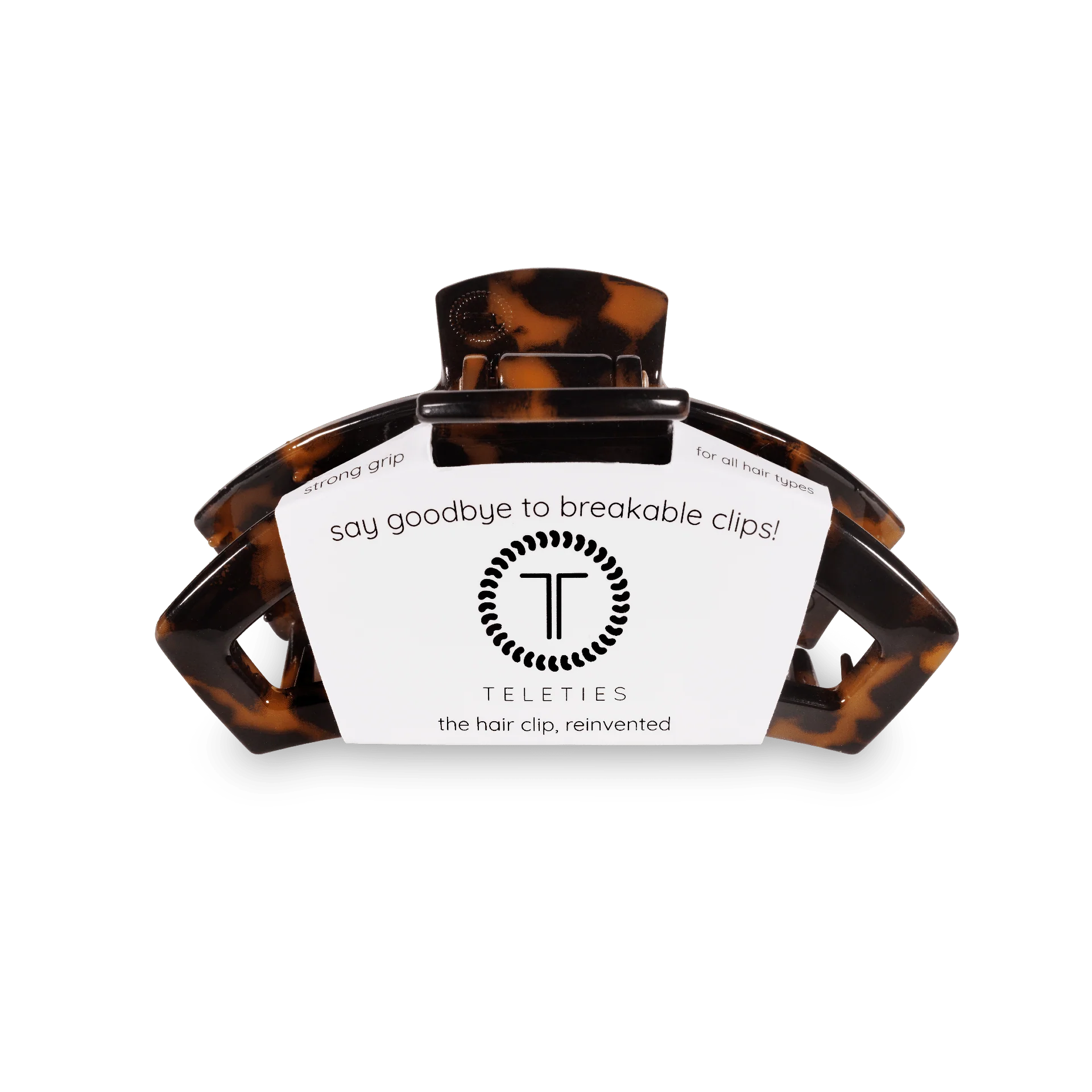 Open Tortoise Small Claw Hair Clip - Image 2