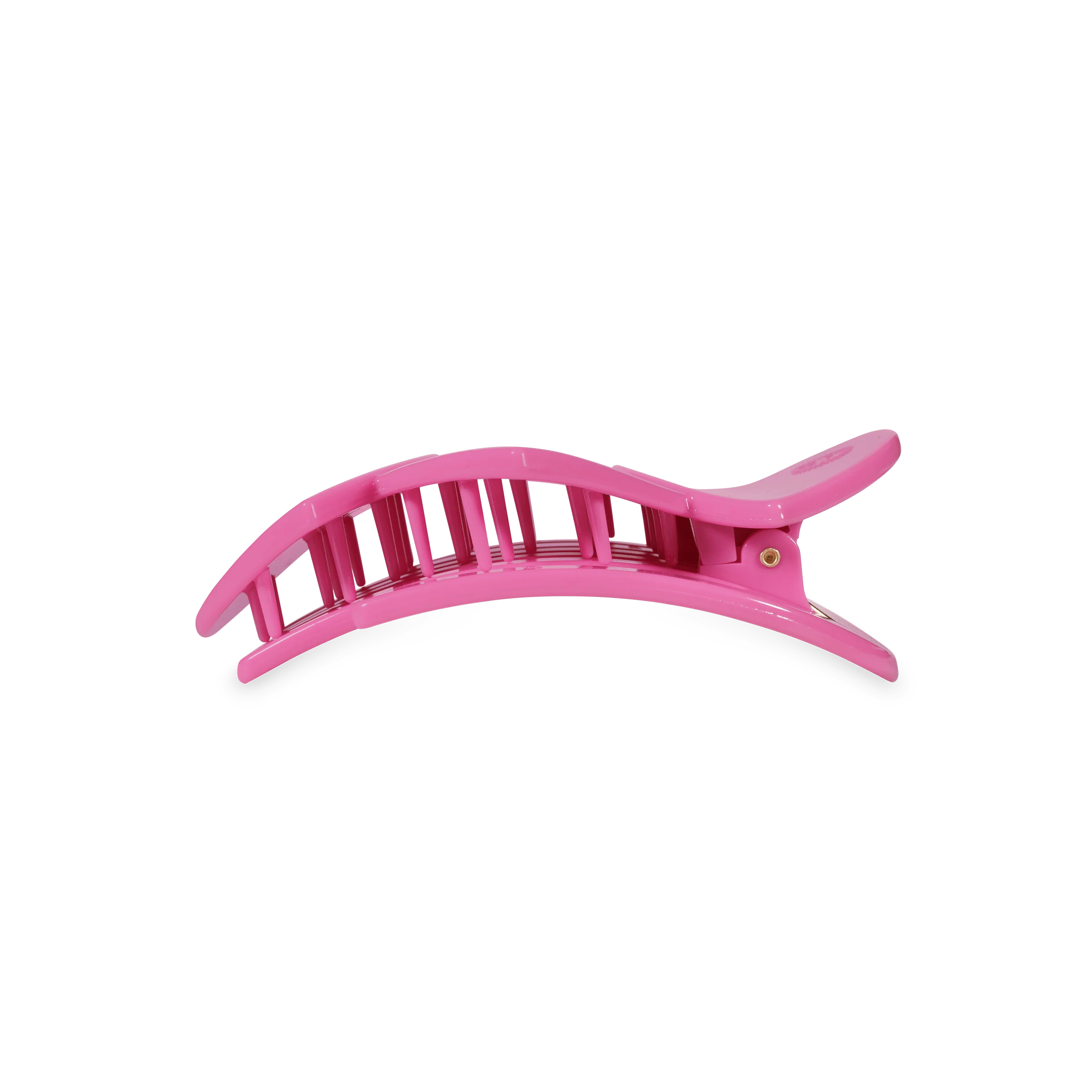 Pink Heart to Heart Small Flat Hair Clip - Image 2