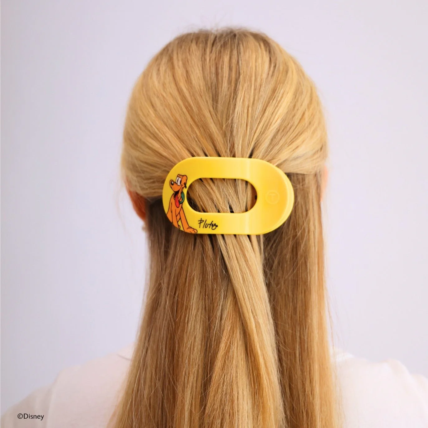 Pluto Medium Flat Round Hair Clip - Image 4