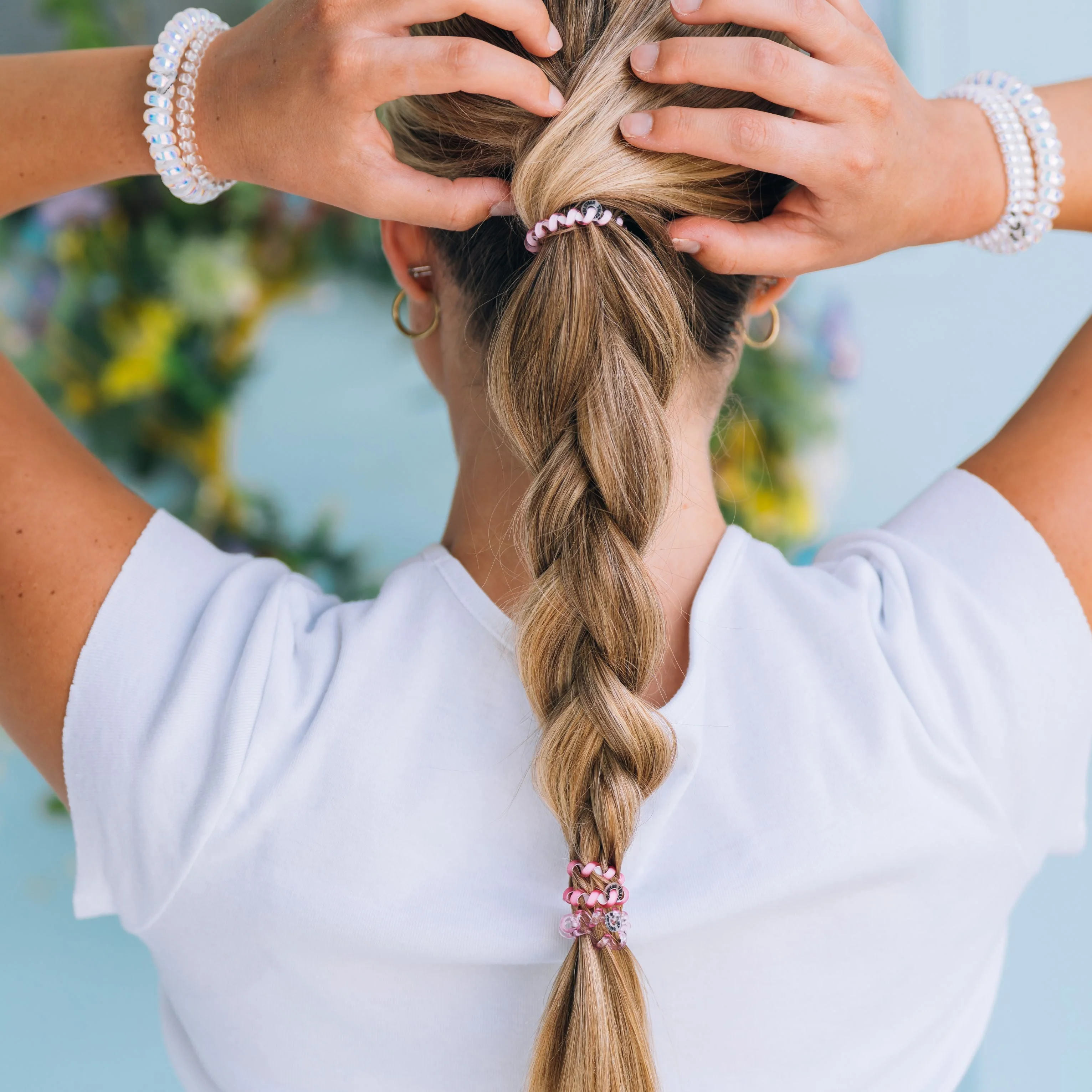 Pretty in Pink Tiny Hair Ties - Image 4