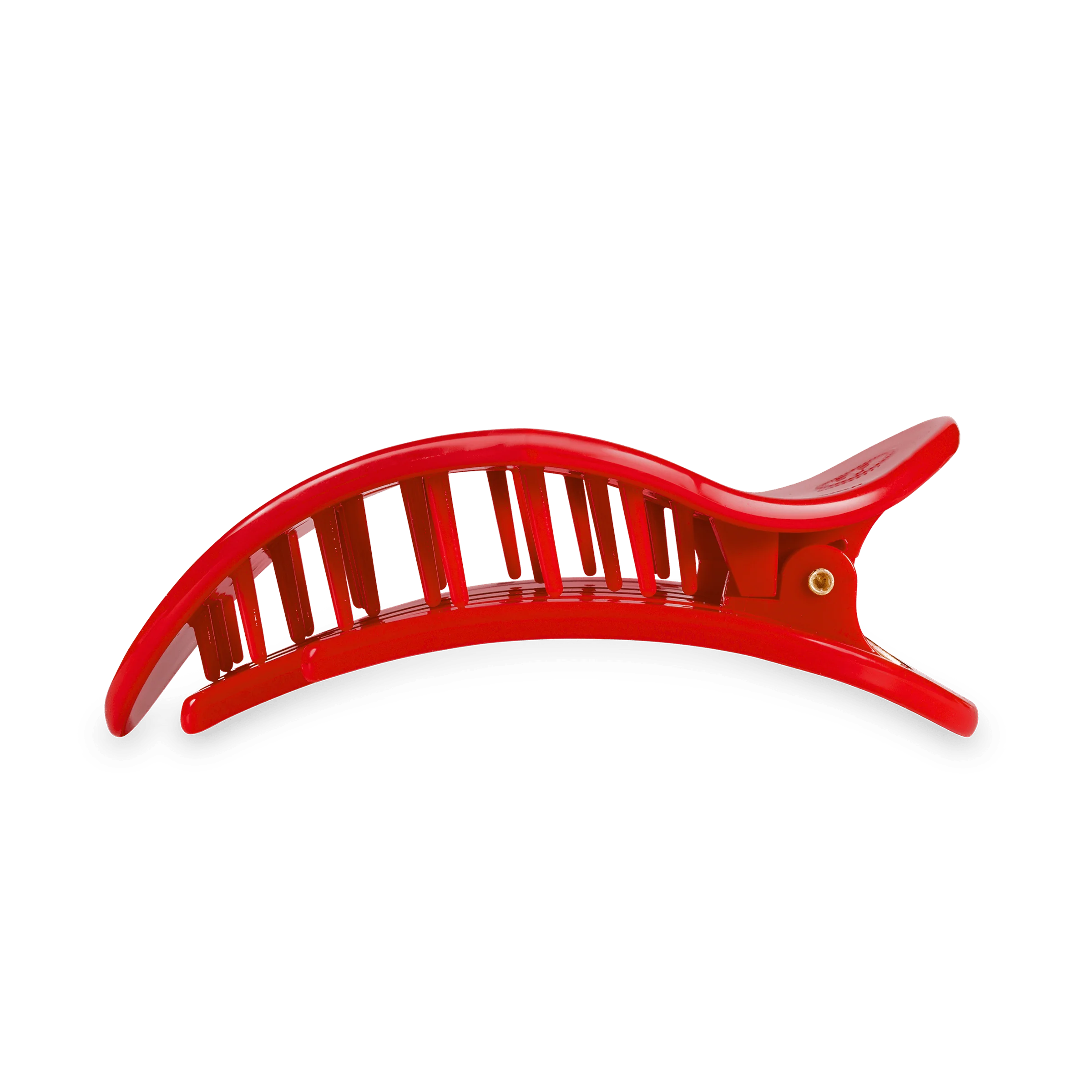 Red Heart Large Flat Hair Clip - Image 3