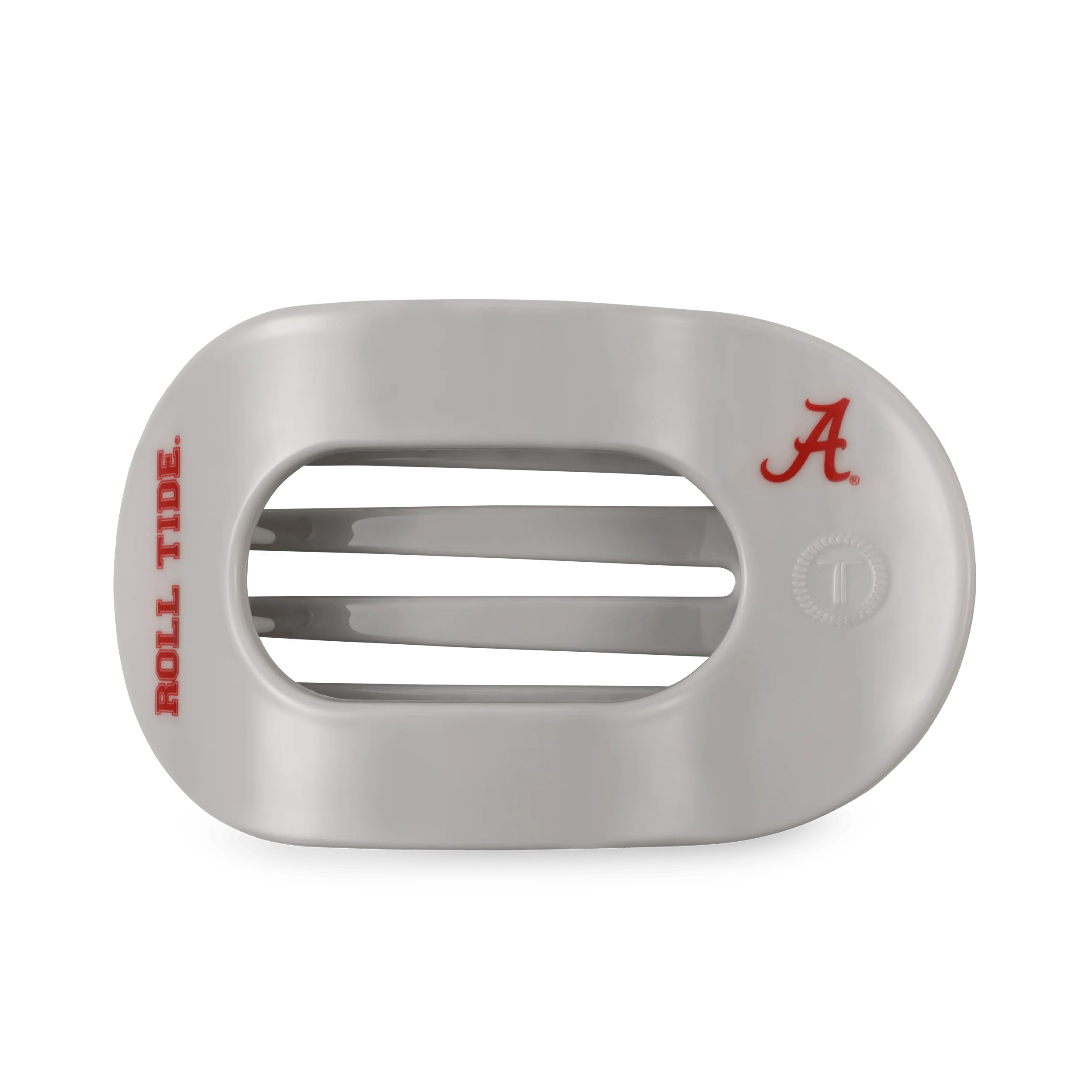 Roll Tide! Large Flat Round Hair Clip