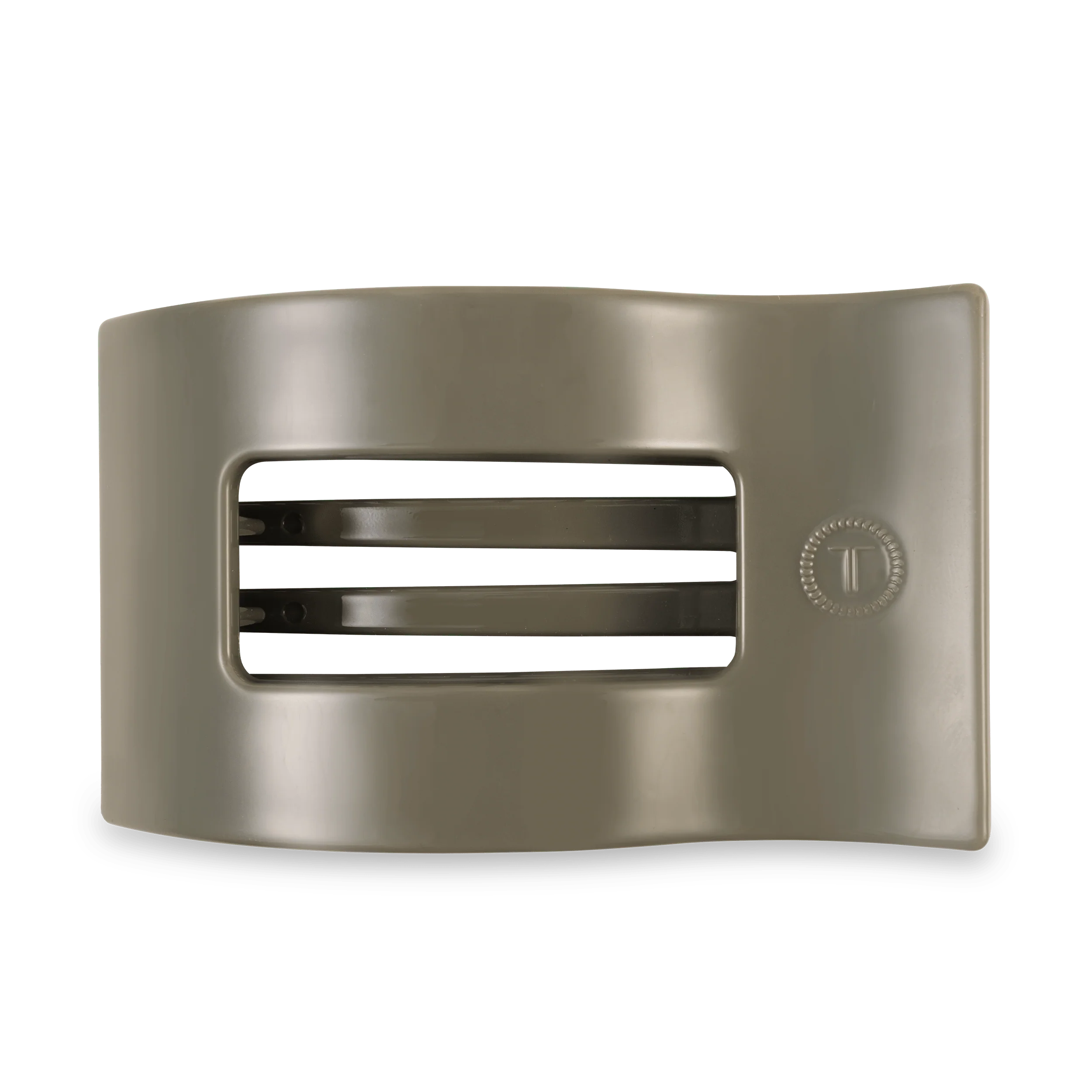 Sage it ain't so Large Flat Rectangle Hair Clip