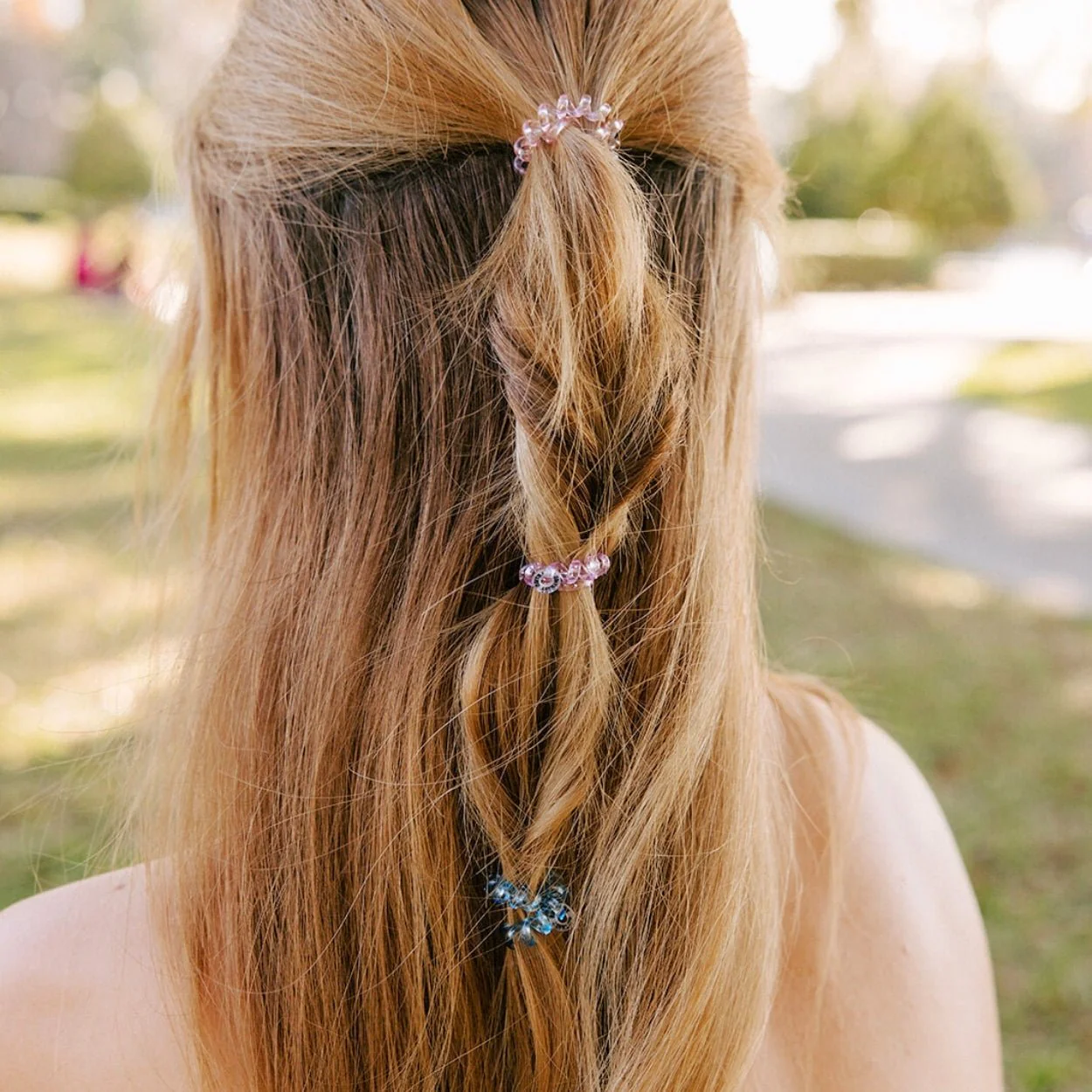 Sea Glass Tiny Hair Ties - Image 4