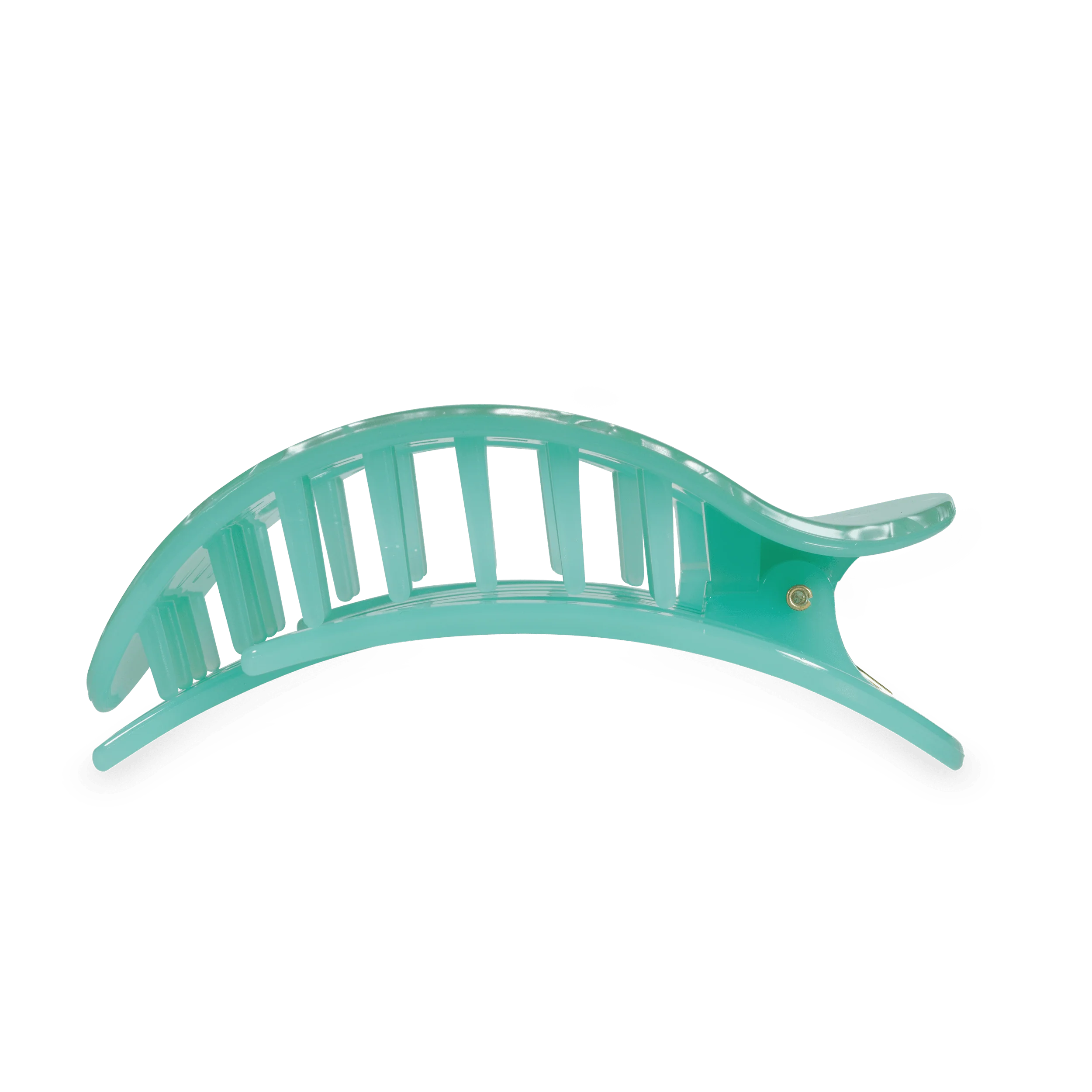 Spring Splash Large Flat Round Hair Clip - Image 3