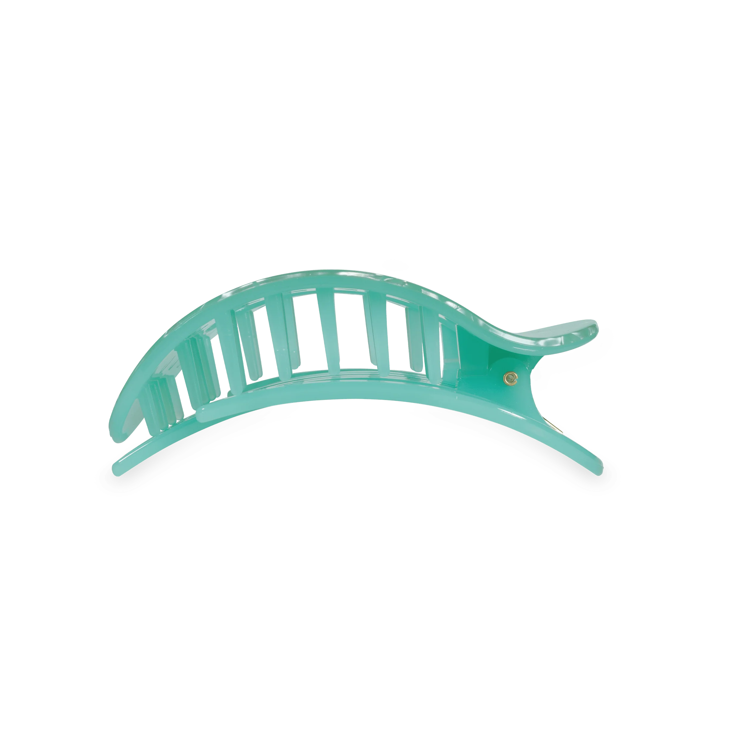 Spring Splash Medium Flat Round Hair Clip - Image 3