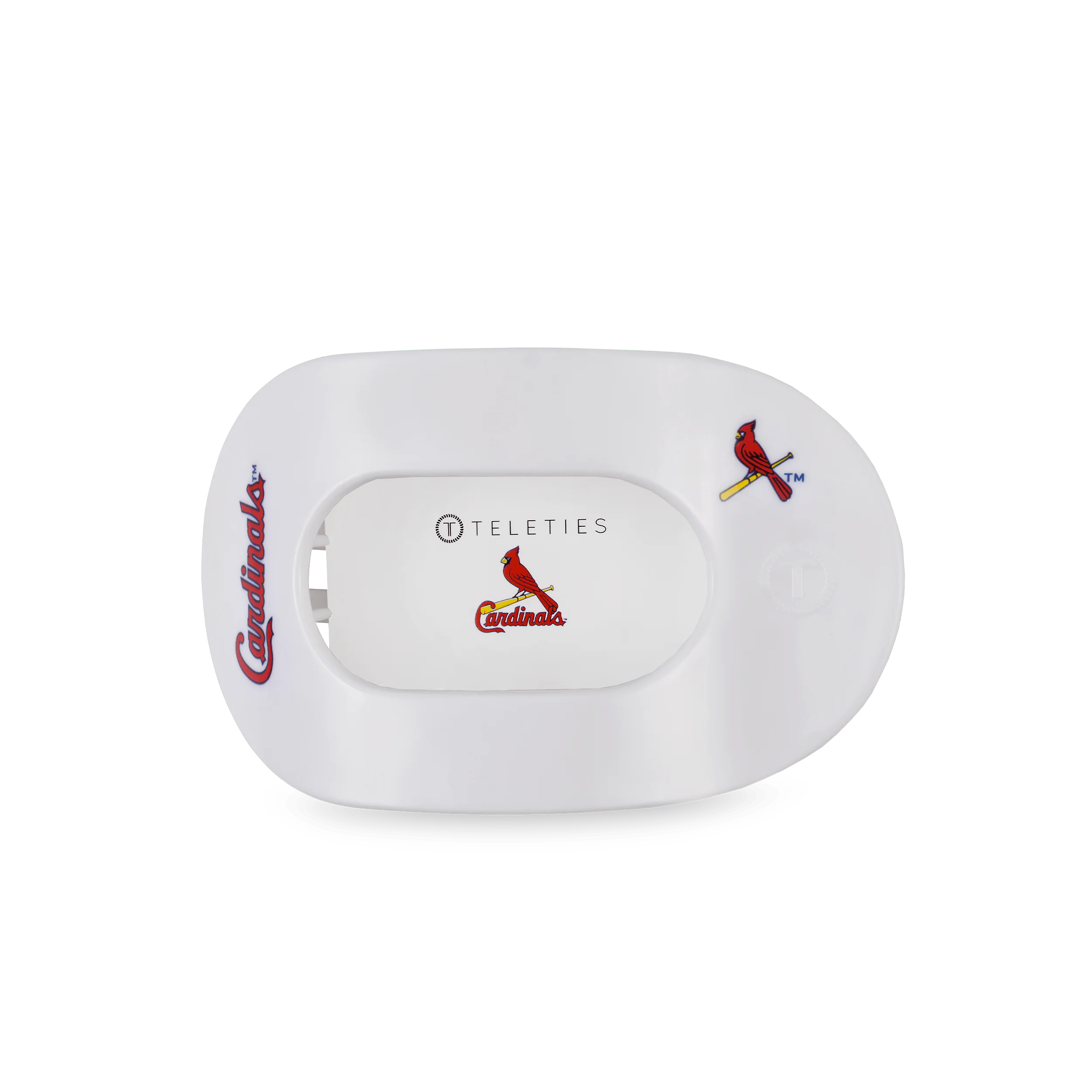 St. Louis Cardinals Medium Flat Round Hair Clip - Image 2