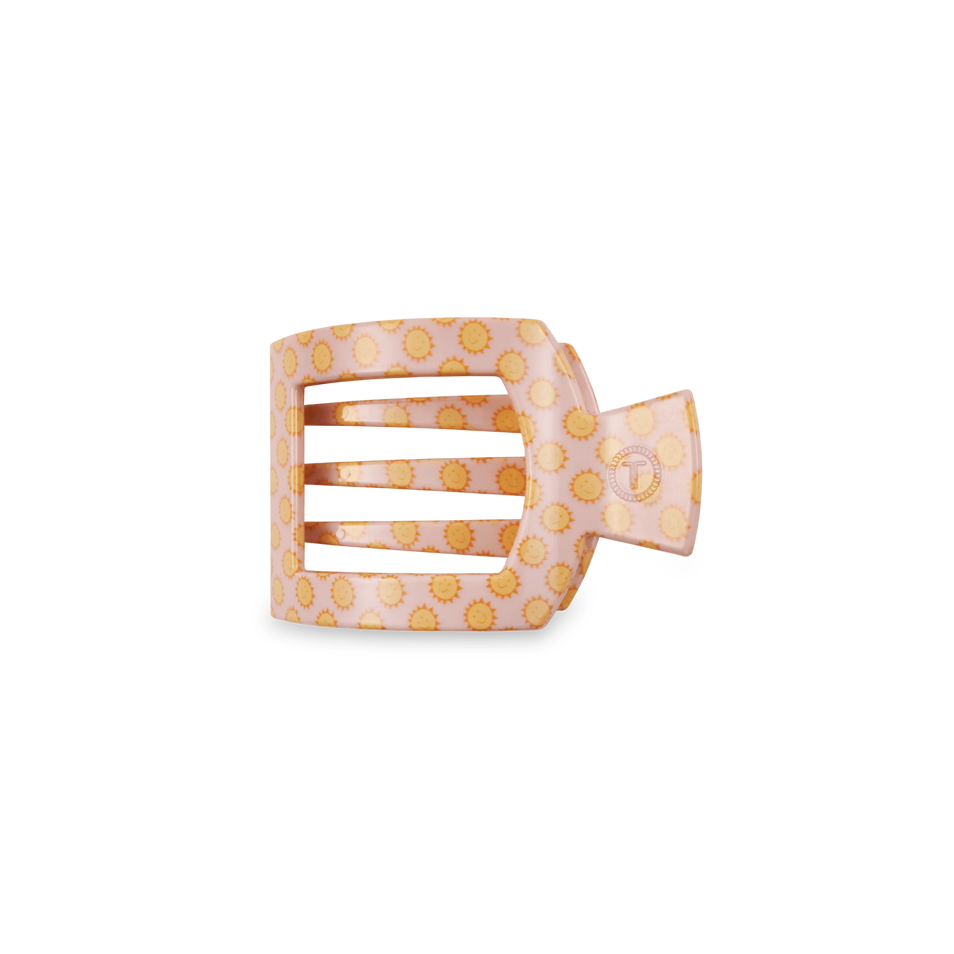 Sunny Days Ahead Small Flat Square Hair Clip