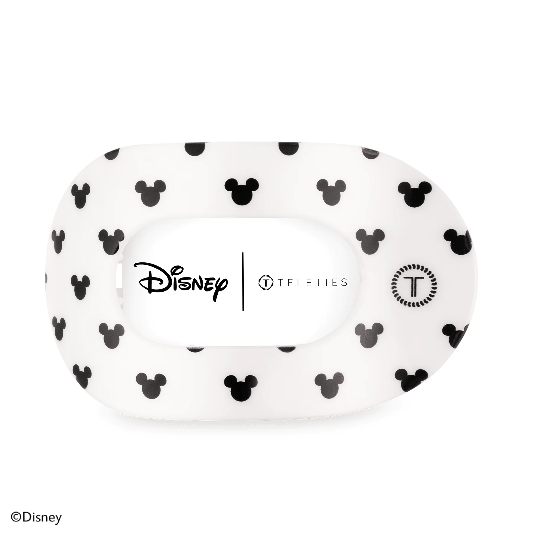 The Iconic Mickey Mouse Large Flat Round Hair Clip - Image 2