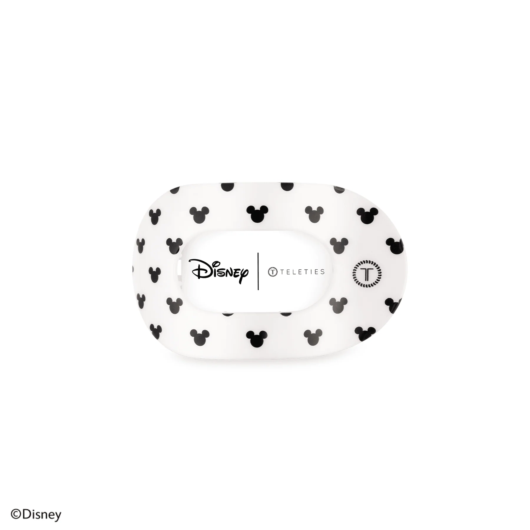 The Iconic Mickey Mouse Small Flat Round Hair Clip - Image 3