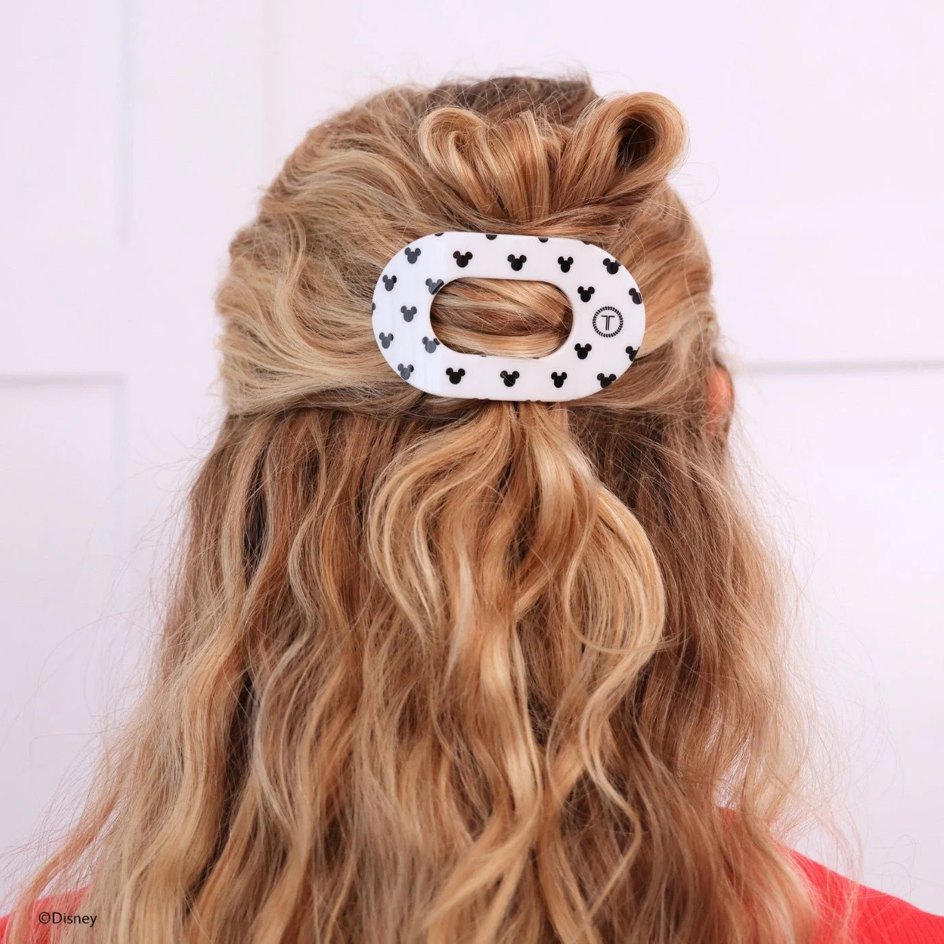 The Iconic Mickey Mouse Small Flat Round Hair Clip - Image 4