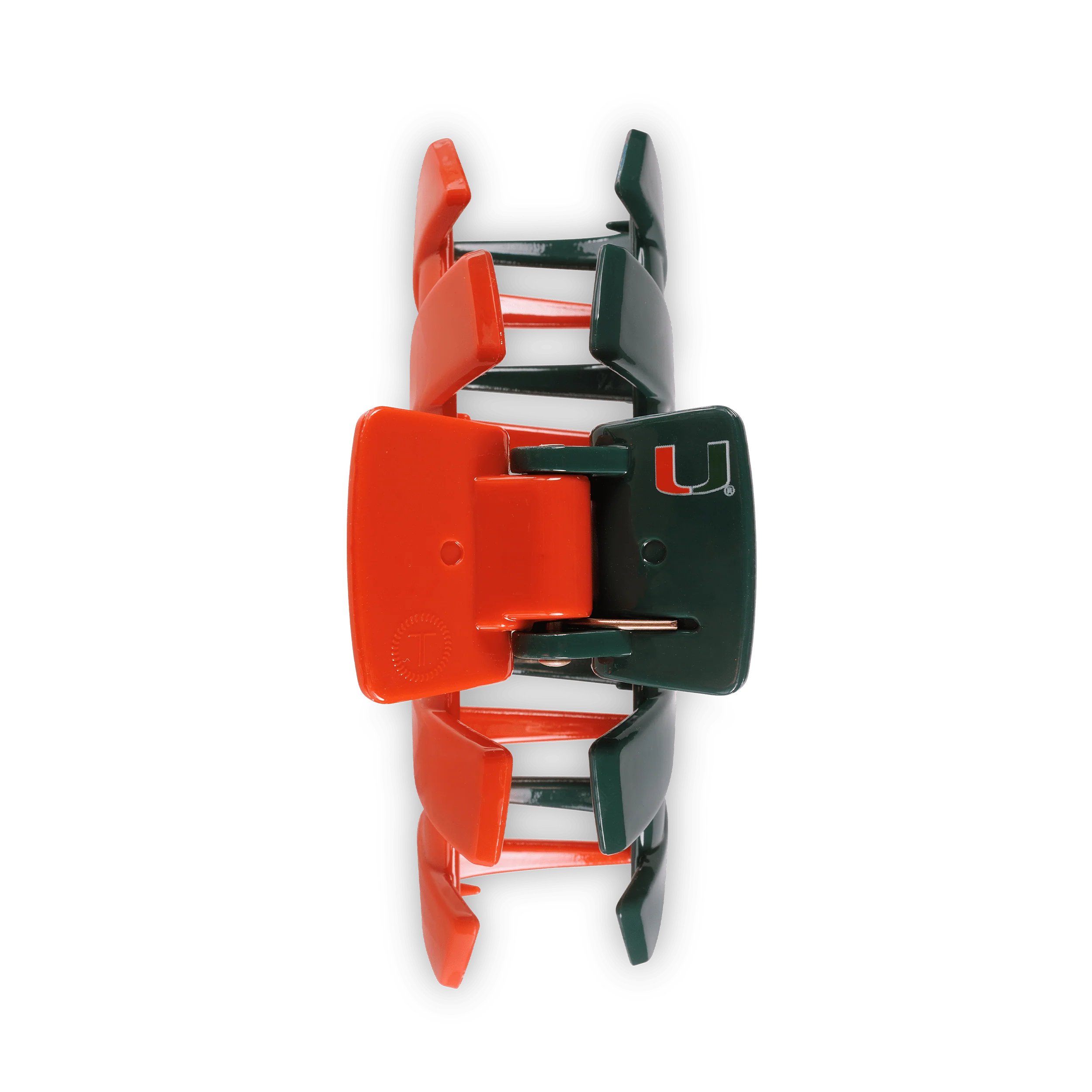 University of Miami Medium Claw Clip - Image 3