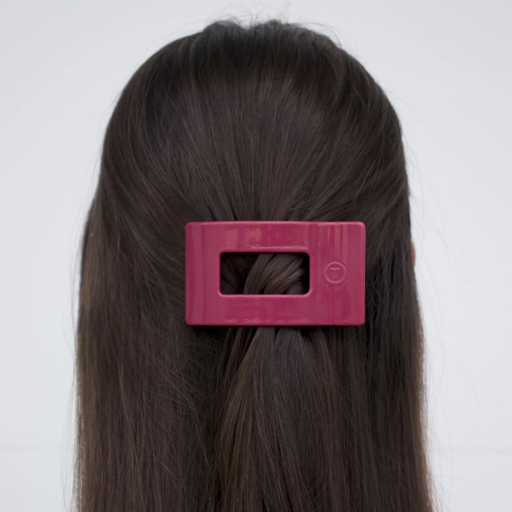 Wild Side Small Flat Rectangle Hair Clip - Image 4